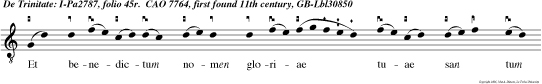 Et benedictum nomen gloriae tuae san tum et laudabile et superexaltatum