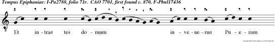 Et intrantes domum invenerun Puerum cum Maria matre ejus, et procidentes adoraverun eum.
