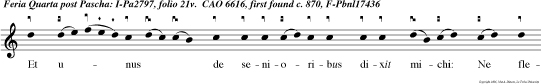 Et unus de senioribus dixit michi: Ne fleveris: dinus est Agnus qui occisus est accipere vir tutem et fortitudinem.