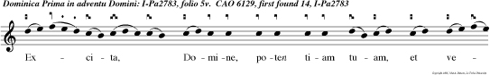 Excita, Domine, poten tiam tuam, et veni, ut salvos facias nos.