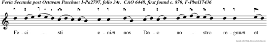 Fecisti enim nos Deo nostro regnum et sacerdotes.