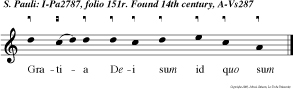 Gratia Dei sum id quo sum