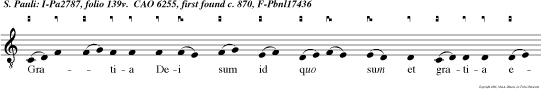 Gratia Dei sum id quo sum et gratia ejus in me vacua non fuit.