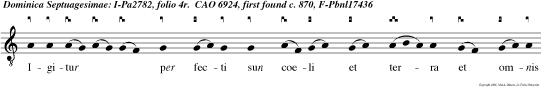 Igitur per fecti sun coeli et terra et omnis ornatus eorum.