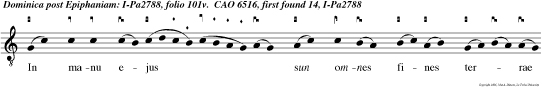 In manu ejus sun omnes fines terrae et altitudines mor tium ipsius sunt.