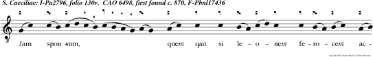 Jam sponsum, quem qua si leonem ferocem accepit, ad te qua si agnum man suetissimum destinavit.