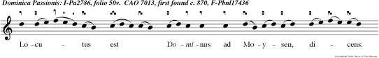 Locutus est Dominus ad Moysen, dicens: Loquere filiis Israel, et dices ad eos.