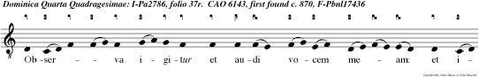 Observa igitur et audi vocem meam: et inimicus ero inimicis tuis.