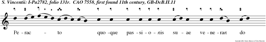 Peracto quoque passionis suae veneran do triumpho, angelorum coetibus comitatus.