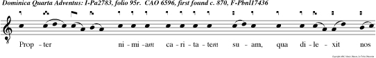 Propter nimiam caritatem suam, qua dilexit nos Deus, Filium suum misit in similitudinem carnis peccati.
