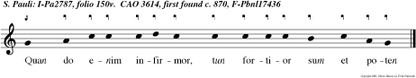 Quan do enim infirmor, tun fortior sum et poten