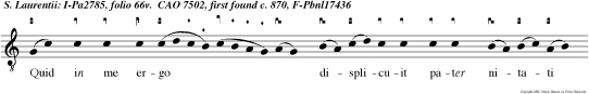 Quid in me ergo displicuit