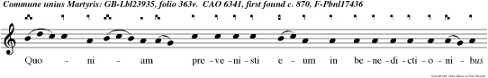 Quoniam prevenisti eum in benedictionibus dulcedinis posuisti in capite ejus coronam de lapide precio  so. Et opus