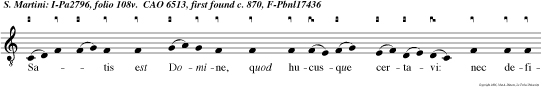 Satis est Domine, quod hucusque certavi: nec deficientem causabor aetatem, munia tua devotus implebo.