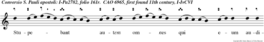 Stupebant autem omnes qui eum audiebant, dicentem: