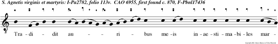 Tradidit auribus meis inaestimabiles margaritas, et circum dedit me vernantibus atque corruscantibus gemmis.