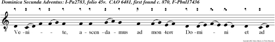 Venite, ascendamus ad montem Domini et ad domum Dei Jacob.