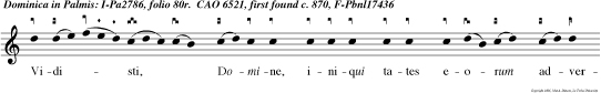 Vidisti, Domine, iniqui tates eorum adversum me: judica judicium meum.