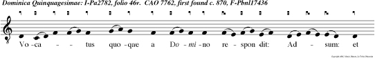 Vocatus quoque a Domino respondit: Adsum: et ait ei Dominus.